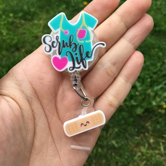 Cute Funny Badge Reel Nurse Life Bandage - Picture 2 of 8